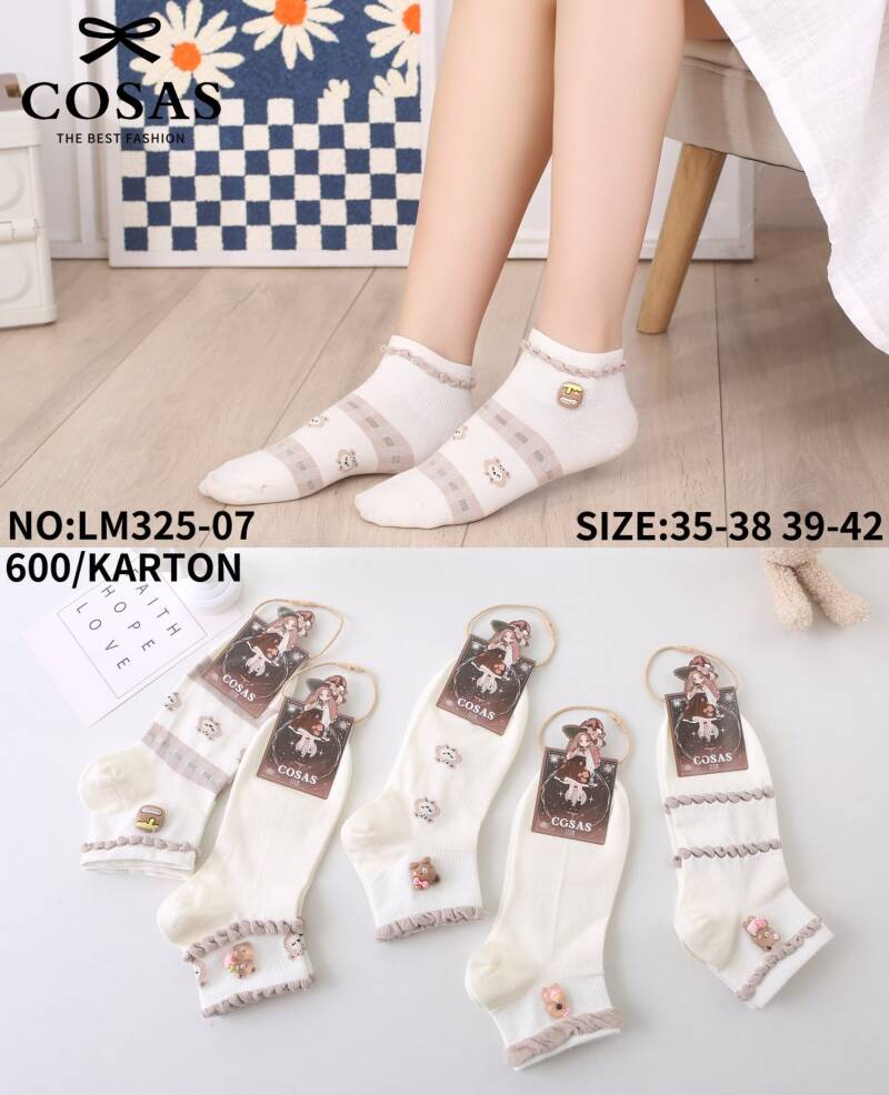 Skarpety damskie Roz 35-42, Mix kolor Paczka 40 szt